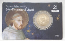 Rückseite der Coincard mit dem Siegel der Münzstätte.