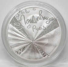 Die Vorderseite präsentiert ein geometrisches Muster der Monnaie de Paris, den Nennwert 20 Euro, das Kürzel RF sowie den Jahrgang 2026.