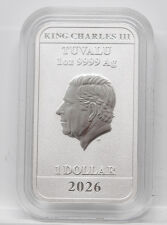 Tuvalu 1 Dollar 2026 - Stranger Things - Season 5 - 1 oz Silber