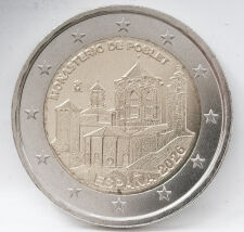 Gemeinsame Wertseite der 2 Euro Münze Spanien 2026...