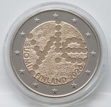 Die makellose Wertseite mit dem Nominal 2 EURO im perfekten Proof-Spiegelglanz, umrahmt von den zwölf Sternen Europas.