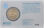 Die europäische Wertseite mit der Landkarte und dem Nennwert 2 EURO, perfekt gebettet im kunstvoll bedruckten offiziellen Blister.
