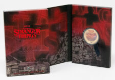 Vorderseite der Tuvalu 1 Dollar Stranger Things...