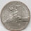 Rückseite des Half Dollars mit dem stolzen amerikanischen Wappenvogel.