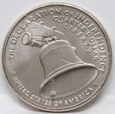 Vorderseite des 25 Cent Quarters 2026 Unabhängigkeit...