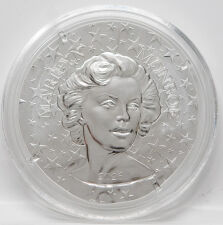 Rückseite der Frankreich 10 Euro 2026 Marilyn Monroe Münze mit dem kunstvollen Logo der Monnaie de Paris und dem Nominal.