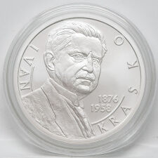 Vorderseite der Slowakei 10 Euro 2026 Silbermünze...