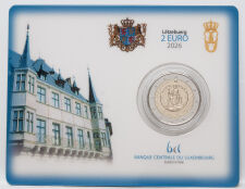 Vorderseite der luxemburgischen Coincard 2026 mit der 2...