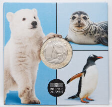 Frankreich 6 x 5 Euro 2026 -  Tiere der Welt - inkl. Box