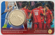 Vorderseite der französischen Coincard 2,5 Euro...
