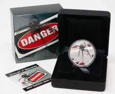 Vorderseite der Tuvalu 1 Dollar 2026 Redback Spider...