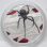 Rückseite der Tuvalu Redback Spider Silbermünze mit dem offiziellen Konterfei Seiner Majestät König Charles III.