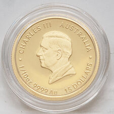Australien 15 Dollar 2027 - Jahr der Ziege - 1/10 Unze Gold PP