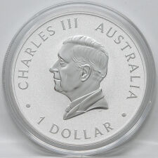 Australien 1 Dollar 2026 - ANDA Coinshow - Schwan 1 oz Silber Color