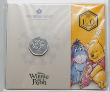 Motivseite der britischen 50 Pence Münze 2026 Winnie...