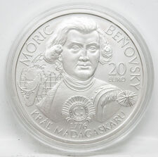 Bildseite der slowakischen 20 Euro Silbermünze 2026...