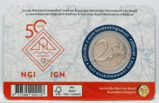 Rückseite der französischen Coincard mit technischen Daten und der Wertseite der Münze.