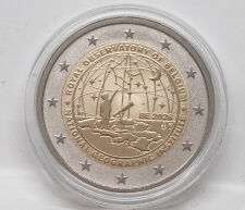 Europäische Wertseite der belgischen Reverse Proof Münze mit brillanten Glanzakzenten.