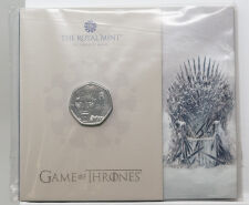 Motivseite der 50 Pence Münze 2026 Game of Thrones -...