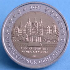 Deutschland 2 Euro 2007 " Schloss Schwerin - G"