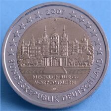 Deutschland 2 Euro 2007 &quot; Schloss Schwerin - D&quot;
