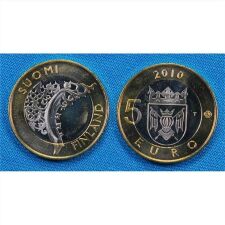 Finnland 5 Euro 2010 " Varsinais-Suomi...