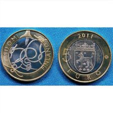 Finnland 5 Euro 2011 "Häme (Tavastia)" unc.