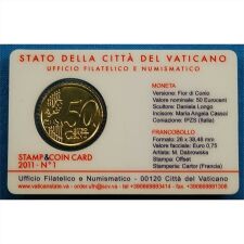 Vatikan 50 Cent 2011 Numiscard No.1