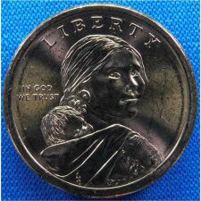 USA 1 Dollar 2011 "Sacagawea - Wampanoag - P " unc.
