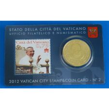 Vatikan 50 Cent 2012 Numiscard No.2