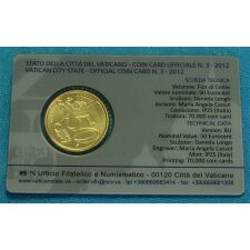 Vatikan 50 Cent 2012 Coincard "No.3"