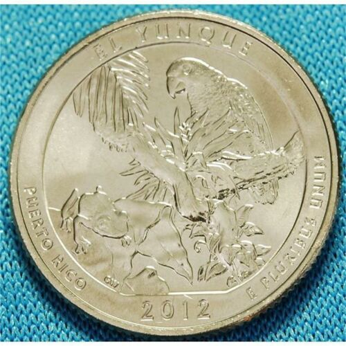 USA 25 Cent 2012 "Beautiful Quarter - El Yunque" D