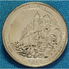 USA 25 Cent 2012 "Beautiful Quarter - Acadia" S