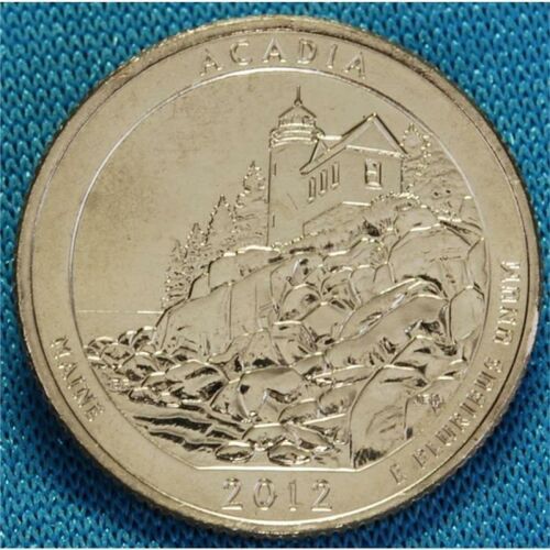 USA 25 Cent 2012 "Beautiful Quarter - Acadia " D