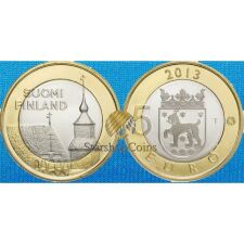 Finnland 5 Euro 2013 "Häme - Gebäude"...