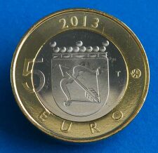 Finnland 5 Euro 2013 "Savo - Gebäude" unc.