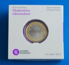 Finnland 5 Euro 2013 Savo - Gebäude PP