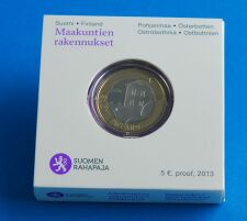 Finnland 5 Euro 2013 "Pohjanmaa - Gebäude" PP