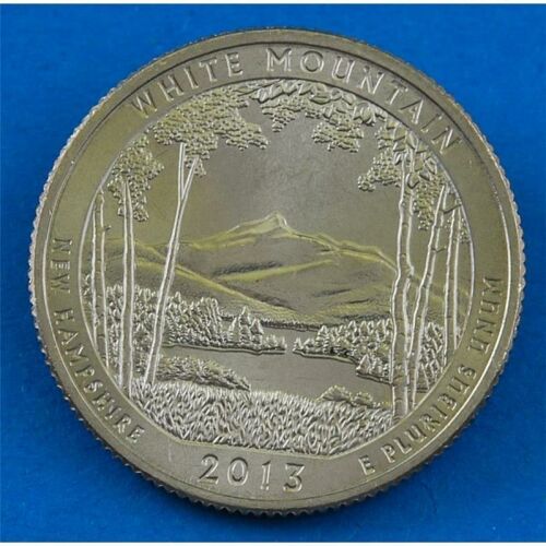 USA 25 Cent 2013 "Beautiful Quarter - White Mountain" - P