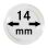 Lindner Kapseln - 14 mm - 10er Pack