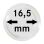 Lindner Kapseln - 16,5 mm - 10er Pack