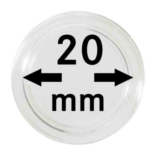 Lindner Kapseln - 20 mm - 10er Pack