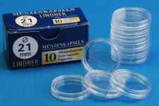 Lindner Kapseln - 21 mm - 10er Pack