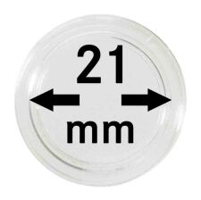 Lindner Kapseln - 21 mm - 10er Pack