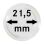 Lindner Kapseln - 21,5 mm - 10er Pack