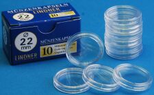 Lindner Kapseln - 22 mm - 10er Pack