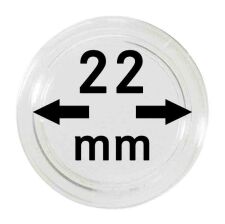 Lindner Kapseln - 22 mm - 10er Pack