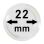 Lindner Kapseln - 22 mm - 10er Pack