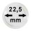 Lindner Kapseln - 22,5 mm - 10er Pack