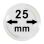 Lindner Kapseln - 25 mm - 10er Pack